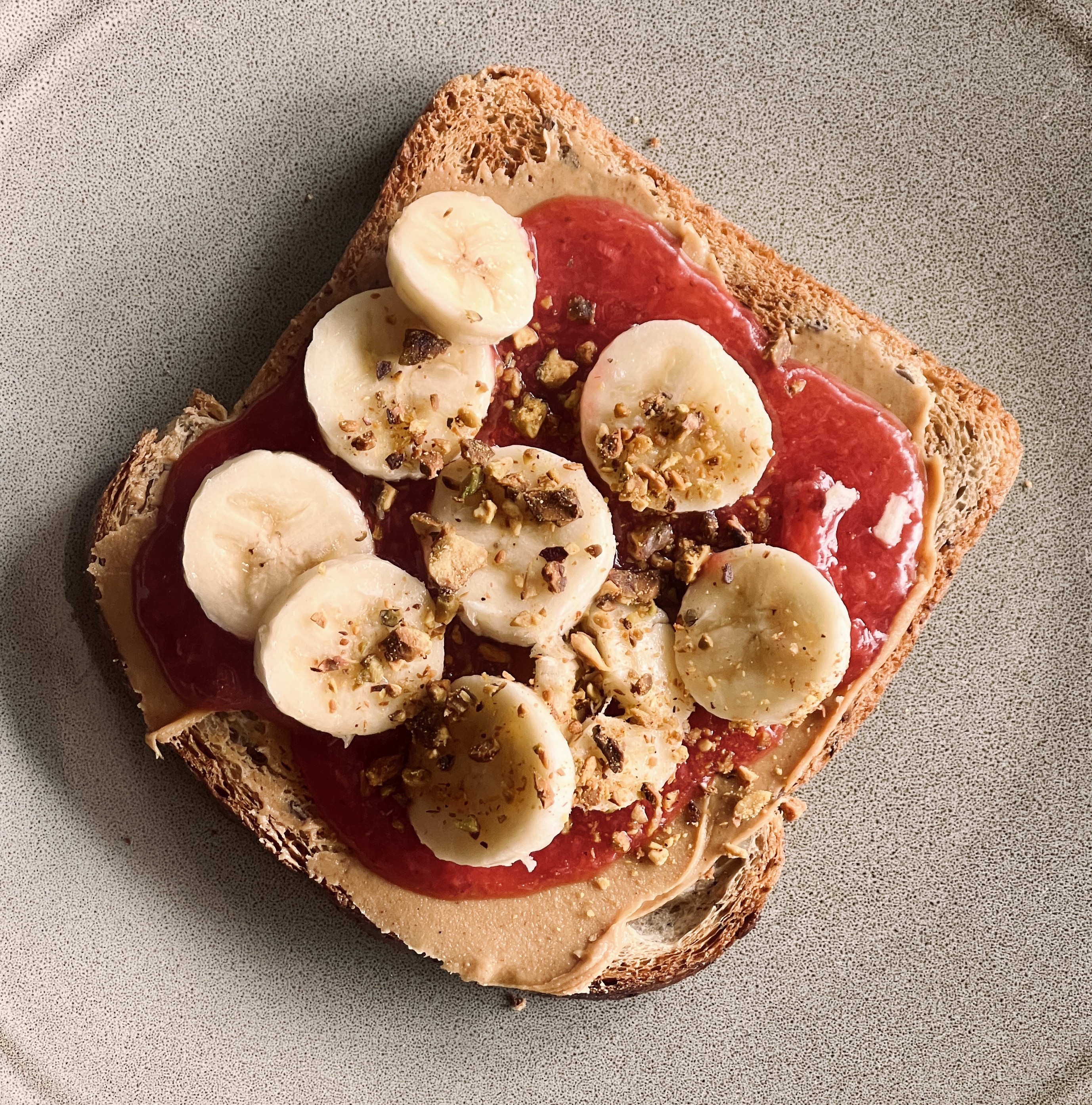 Social PB & J Toast